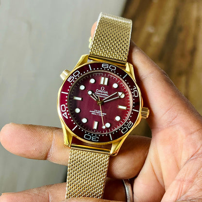 OMEGA SEAMASTER — Golden Limited Edition ✨